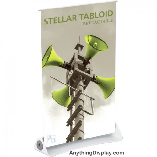 11x18 Tabletop Banner Stellar Stand Retractable